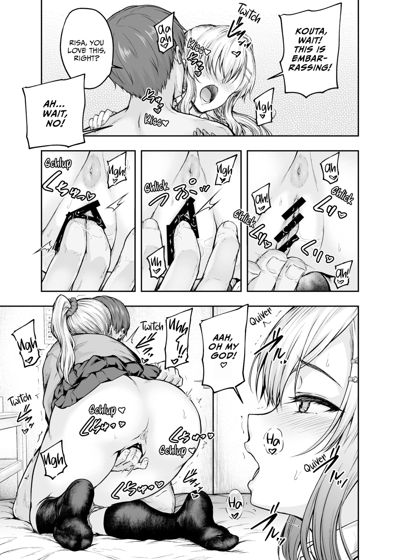 Hentai Manga Comic-Mom's obsessed with her Daughter's Boyfriend 1-Read-4
